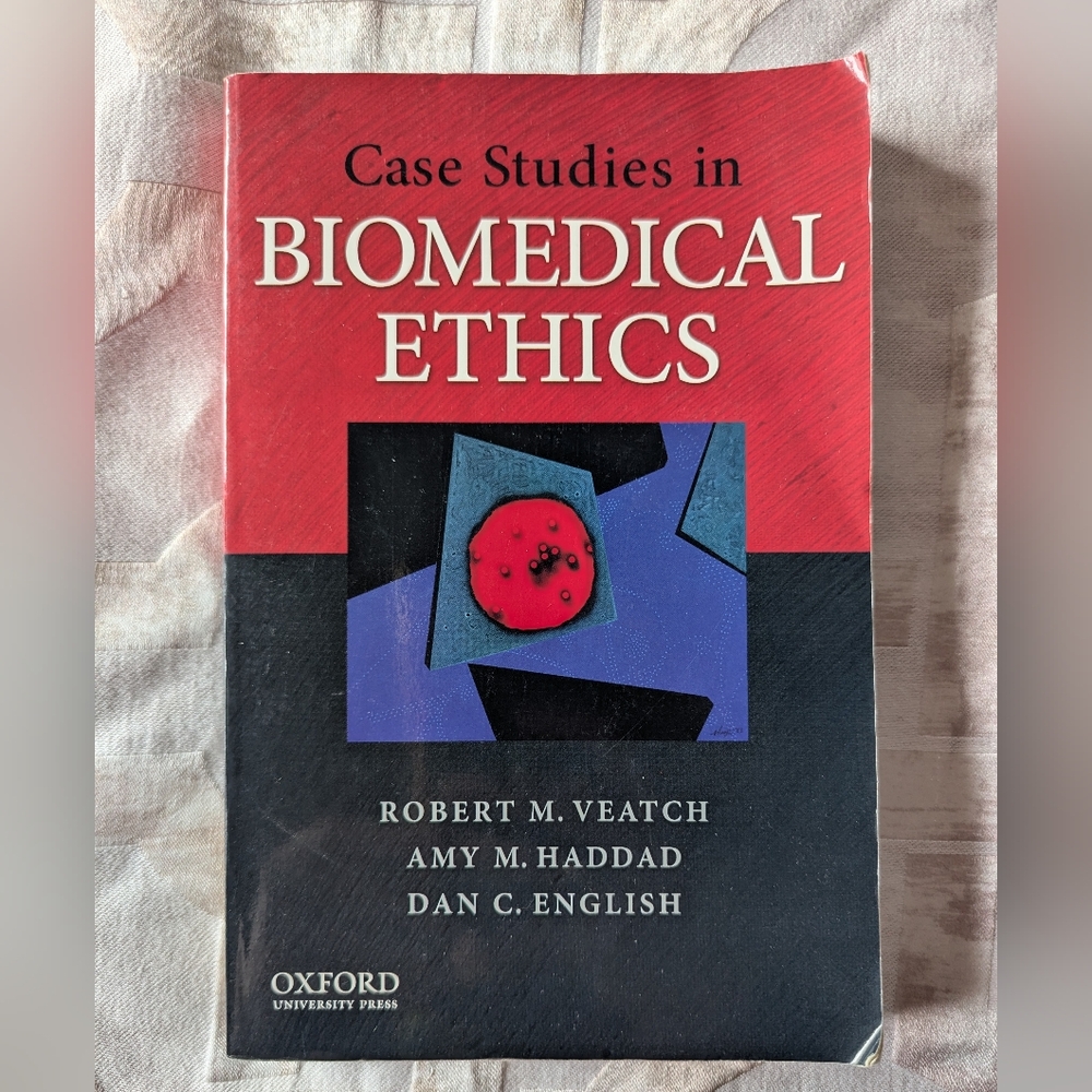 Book Bundle 3/$20: Oxford Biomedical Ethics Book in Red and Black